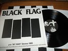 BLACK FLAG PRE MY WAR DEMOS LP KBD THRASH PUNK SST CHUCK BISCUITS