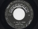 '58 Txs ROCKABILLY BLACKY VALE If I Had Me a Woman HURRICANE 100 M- LOOK & HEAR