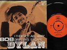 BOB DYLAN I Threw It All Away RARE Danish 1969 45 + PS 7