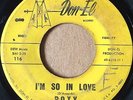 Doo Wop R&B 45 ROXY & THE DAYCHORDS I'm So in Love / Mary Lou DON-EL #116   HEAR