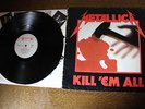 Metallica ?– Kill 'Em All LP 1ST PRESS THRASH METAL 1983 ROADRUNNER RR 9902