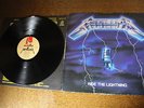 Metallica ?– Ride The Lightning LP 1ST PRESS THRASH METAL 1984 MFN 27