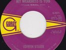 Northern Soul - Edwin Starr - My Weakness Is You - Original US Gordy label MINT