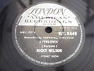 RICKY NELSON EVERLOVIN' / A WONDER LIKE YOU RARE INDIAN PRESS 78 RPM RECORD