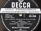 SXL 2298 WBG ED1 MSTISLAV ROSTROPOVICH BRITTEN EX+ RARE STEREO DECCA