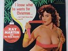 Kay Martin & Her BodyGuards: I Know What He Wants For Christmas LP; Cheesecake
