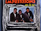 IMPRESSIONS w/CURTIS MAYFIELD ONE BY ONE RARE ORIG'65 ABC MONO LP IN SHRINK MINT