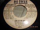 BILL ROBINSON 1955 ORIG. DELUXE NORTHERN DOO-WOP  45 7