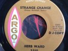 Herb Ward Strange Change Argo 5510 Promo Northern Soul 45 Original DJ Copy