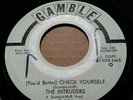 RARE NORTHERN SOUL DJ 45 GAMBLE G-204 THE INTRUDERS CHECK YOURSELF VG++ 