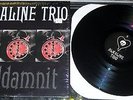 Alkaline Trio Goddamnit vinyl LP used in shrink Asian Man heart/skull label