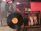 JIMI HENDRIX 5 RECORD LOT BAND OF GYPSYS, RAINBOW BRIDGE, OTIS REDDING, + MORE