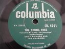 CLIFF RICHARD THE YOUNG ONES RARE INDIAN 78 RPM RECORD EX/EX DB.4761