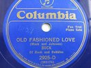 78 RPM RECORD COLUMBIA 2925-D BUCK/JOE SULLIVAN