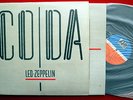 LED ZEPPELIN CODA UNIQUE LABEL RARE EXYUGO LP N/MINT