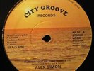 ALEX SIMON   Runnin' Out Of Time   CITY GROOVE boogie funk 12