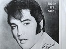 Elvis Presley vinyl album ROCK MY SOUL on multi color blue vinyl in EX condition