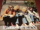 Led Zeppelin-Riverside Blues - Rare Blue LP Vinyl - Top Gear - Swingin' Pig EX+