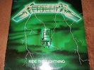 Metallica Ride The Lightning Vinyl 1984 Bernett Green Cover French  con