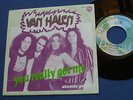 VAN HALEN - You Really Got Me - seriously rare dutch pic sleeve - Atomic Punk