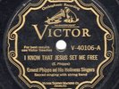 Victor  40106 Ernest Phipps Holiness Singers  Fabulous