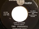 Northern Soul - The Insights - Love is a game - original US United Audio label