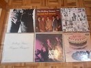 6x Beat LP,ROLLING STONES,Let it bleed,After-Math,Around,Sticky,Beggars,Exile