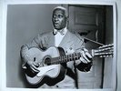 LEGENDARY BLUES SINGER HUDDIE LEDBETTER ‘LEADBELLY’ 10 X 8 PHOTO, DRIGGS PRINT