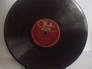 OKEH RECORDS-ELECTRIC-LOUIS ARMSTRONG & HIS HOT FIVE--#8597-78rpm-WEST END BLUES