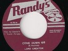 LORD CREATOR - COME DOWN '68 / SUCH IS LIFE - LIMITED REISSUE - BOSS REGGAE
