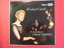 CAROLE SIMPSON All About Carole SCARCE FEMALE VOCAL JAZZ LP 1st Press TURQUOISE