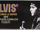 Elvis Presley Original 1972 RCA Records and Tapes Complete Catalog  Mint 