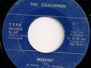 RARE Wisconsin Garage/Surf 45 - THE COACHMEN on TYPE - KAY BANK