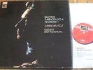 SLS 822 Bruckner Symphonies 4 & 7 / Karajan 3 LP box