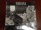 Nirvana Bleach LP Black Vinyl (U.S. 2nd pressing) w/Singles Club insert