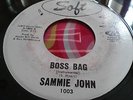 Mod Soul New Breed Instro Promo 45 Sammie John Boss Bag SOFT LISTEN