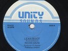 Richie Davis ?– Lean Boot / England We Deh ORIG UK 12