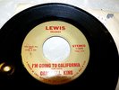 Campbell King - Unknown Funk 45 RPM on Lewis - I'm Going To California / Heavy