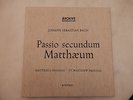 ARCHIVE PRODUCTION ( 4 lps ) / BACH / MATTHIEU PASSION / KARL RICHTER
