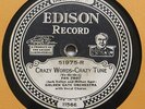GOLDEN GATE ORCHESTRA Crazy Words HOTEL COMMODORE ORCH EDISON DISC RECORD 51975