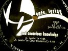 B.L.A.C.K. Beats Lyrics & Conscious Knowledge - Seein'in /Truth Random Rap 95 NM
