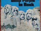 DEEP PURPLE IN ROCK ORIG UK 1ST PRESS, NO EMI, INNER, PROG ROCK LP