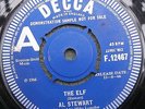 AL STEWART THE ELF TURN INTO EARTH DECCA F.12467 DEBUT DEMO FOLK COUNTRY RARE 7