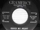 the CONCORDS Cross My Heart / Our Last Goodbye Orig.White DooWop 45 CC135 HEAR