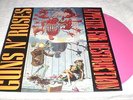 GUNS N' ROSES APPETITE FOR DESTRUCTION LP PINK COLORED VINYL
