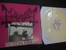 MAYHEM DEATHCRUSH LP WHITE WAX slayer death carcass napalm death iron maiden