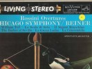 ROSSINI Overtures REINER/Chicago LIVING STEREO LP audiophile SD Black Top 6s/7s