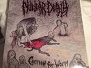 NUCLEAR DEATH Carrion For Worm 1991 Lp w/foldout Lyric Insert And rare Bio Sheet