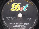 78-ROCKABILLY-SANFORD CLARK-A CHEAT/USTA B MY BABY on DOT-