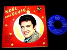 ELVIS PRESLEY/NOEL AVEC ELVIS/RARE ORIGINAL RCA 86 249/PARIS 12-59/FRENCH EP